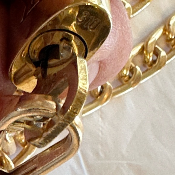 Authentic Louis Vuitton Lock & key necklace #310 - Picture 9 of 11